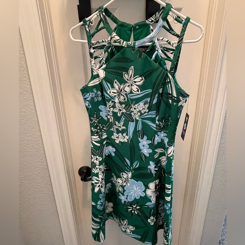 NWT Guess Cut Out Shoulder Party Dress.